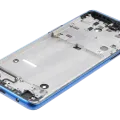 Mid-Frame Housing For Motorola Moto G 5G Plus (XT2075 / 2020) (Surfing Blue)