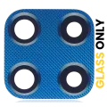 Back Camera Lens (Glass Only) With Adhesive For Motorola Moto G 5G Plus (XT2075 / 2020) (Surfing Blue)