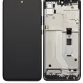 LCD Assembly With Frame For Motorola One 5G Ace (XT2113-2 / 2021) (Refurbished) (Volcanic Gray)