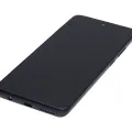 LCD Assembly With Frame For Motorola One 5G Ace (XT2113-2 / 2021) (Refurbished) (Volcanic Gray)