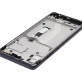 LCD Assembly With Frame For Motorola One 5G Ace (XT2113-2 / 2021) (Refurbished) (Volcanic Gray)