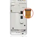 LCD Assembly With Frame For Motorola One 5G Ace (XT2113-2 / 2021) (Refurbished) (Frosted Silver)