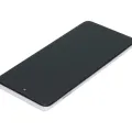 LCD Assembly With Frame For Motorola One 5G Ace (XT2113-2 / 2021) (Refurbished) (Frosted Silver)