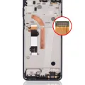 LCD Assembly With Frame For Motorola One 5G (XT2075-2 / 2020) (Refurbished) (Surfing Blue)
