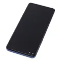 LCD Assembly With Frame For Motorola One 5G (XT2075-2 / 2020) (Refurbished) (Surfing Blue)