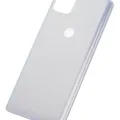 Back cover Glass For Motorola Moto G 5G (XT2113-3 / 2020) (Frosted Silver)