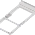 Dual Sim Card Tray For Motorola Moto G 5G (XT2113-3 / 2020) (Frosted Silver)