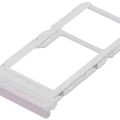 Dual Sim Card Tray For Motorola Moto G 5G (XT2113-3 / 2020) (Frosted Silver)