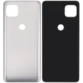 Back cover Glass For Motorola Moto One 5G Ace (XT2113-1/2 / 2021) (Frosted Silver)