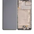 OLED Assembly With Frame For Samsung Galaxy A42 5G (A426 / 2020) (Refurbished) (Prism Dot Black)