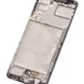 OLED Assembly With Frame For Samsung Galaxy A42 5G (A426 / 2020) (Refurbished) (Prism Dot Black)