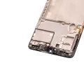 Дисплейний модуль (OLED) з рамкою для Samsung Galaxy A42 5G (A426 / 2020) (Service Pack) (Prism Dot Black)