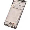 Дисплейний модуль (OLED) з рамкою для Samsung Galaxy A42 5G (A426 / 2020) (Service Pack) (Prism Dot Black)