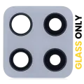 Back Camera Lens (Glass Only) With Adhesive For Samsung Galaxy A42 5G (A426 / 2020) (Prism Dot Gray)