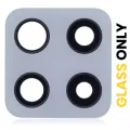 Back Camera Lens (Glass Only) With Adhesive For Samsung Galaxy A42 5G (A426 / 2020) (Prism Dot Gray) (10 Pack)