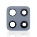 Back Camera Lens (Glass Only) With Adhesive For Samsung Galaxy A42 5G (A426 / 2020) (Prism Dot Gray) (10 Pack)