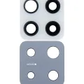 Back Camera Lens (Glass Only) With Adhesive For Samsung Galaxy A42 5G (A426 / 2020) (Prism Dot White) (10 Pack)