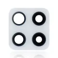 Back Camera Lens (Glass Only) With Adhesive For Samsung Galaxy A42 5G (A426 / 2020) (Prism Dot White) (10 Pack)