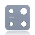 Back Camera Lens (Glass Only) With Adhesive For Samsung Galaxy A42 5G (A426 / 2020) (Prism Dot White) (10 Pack)