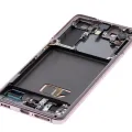 OLED Assembly With Frame For Samsung Galaxy S21 5G (Refurbished) (Phantom Violet)