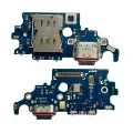 Плата зарядки з читачем SIM для Samsung Galaxy S21 5G (G991B) (International Version) (Premium)