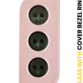 Back Camera Lens With Cover Bezel Ring For Samsung Galaxy S21 (Phantom Pink)