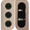Back Camera Lens With Cover Bezel Ring For Samsung Galaxy S21 5G (Gold)