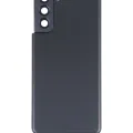 Задня кришка зі склом камери для Samsung Galaxy S21 5G (No Logo) (Aftermarket Plus) (Phantom Gray)