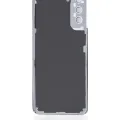 Back Cover Glass With Camera Lens For Samsung Galaxy S21 Plus (No Logo) (Aftermarket Plus) (Phantom Silver)