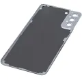 Back Cover Glass With Camera Lens For Samsung Galaxy S21 Plus (No Logo) (Aftermarket Plus) (Phantom Silver)