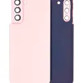 Задня кришка зі склом камери для Samsung Galaxy S21 5G (No Logo) (Aftermarket Plus) (Phantom Pink)