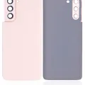 Задня кришка зі склом камери для Samsung Galaxy S21 5G (No Logo) (Aftermarket Plus) (Phantom Pink)