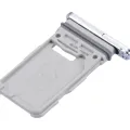 Single Sim Card Tray For Samsung Galaxy S21 Plus (Phantom Silver)