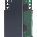 Задня кришка зі склом камери для Samsung Galaxy S21 5G (Service Pack) (Phantom Gray)