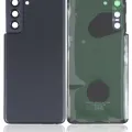 Задня кришка зі склом камери для Samsung Galaxy S21 5G (Service Pack) (Phantom Gray)