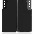 Back Cover Glass With Camera Lens For Samsung Galaxy S21 Plus (Service Pack) (Phantom Black)