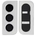 Back Camera Lens With Cover Bezel Ring For Samsung Galaxy S21 5G (Phantom White)