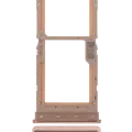Dual Sim Card Tray For Motorola Moto G9 Plus (XT2087 / 2020) (Rose Gold)