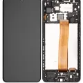 Дисплейний модуль з рамкою для Samsung Galaxy A12 (A125 / 2020) (Service Pack) (Усі кольори)