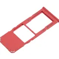 Single Sim Card Tray For Samsung Galaxy A12 (A125 / 2020) (Red)