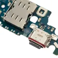 Плата зарядки з читачем SIM для Samsung Galaxy S21 Plus (G996B) (International Version) (Premium)