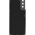 Back Cover Glass With Camera Lens For Samsung Galaxy S21 Plus (No Logo) (Aftermarket Plus) (Phantom Black)