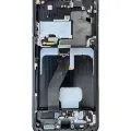 OLED Assembly With Frame For Samsung Galaxy S21 Ultra 5G (Service Pack) (Phantom Navy)