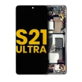 OLED Assembly With Frame For Samsung Galaxy S21 Ultra 5G (Refurbished) (Phantom Black)