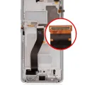 OLED Assembly With Frame For Samsung Galaxy S21 Ultra 5G (Refurbished) (Phantom Silver)