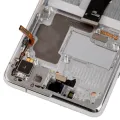 OLED Assembly With Frame For Samsung Galaxy S21 Ultra 5G (Refurbished) (Phantom Silver)
