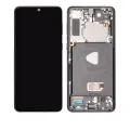 Дисплейний модуль (OLED) з рамкою для Samsung Galaxy S21 Plus 5G (Service Pack) (Phantom Black)