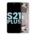 OLED Assembly With Frame For Samsung Galaxy S21 Plus 5G (Service Pack) (Phantom Silver)