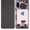 OLED Assembly With Frame For Samsung Galaxy S21 Plus 5G (Service Pack) (Phantom Violet / Pink / Gold)