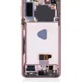 OLED Assembly With Frame For Samsung Galaxy S21 Plus 5G (Service Pack) (Phantom Violet / Pink / Gold)